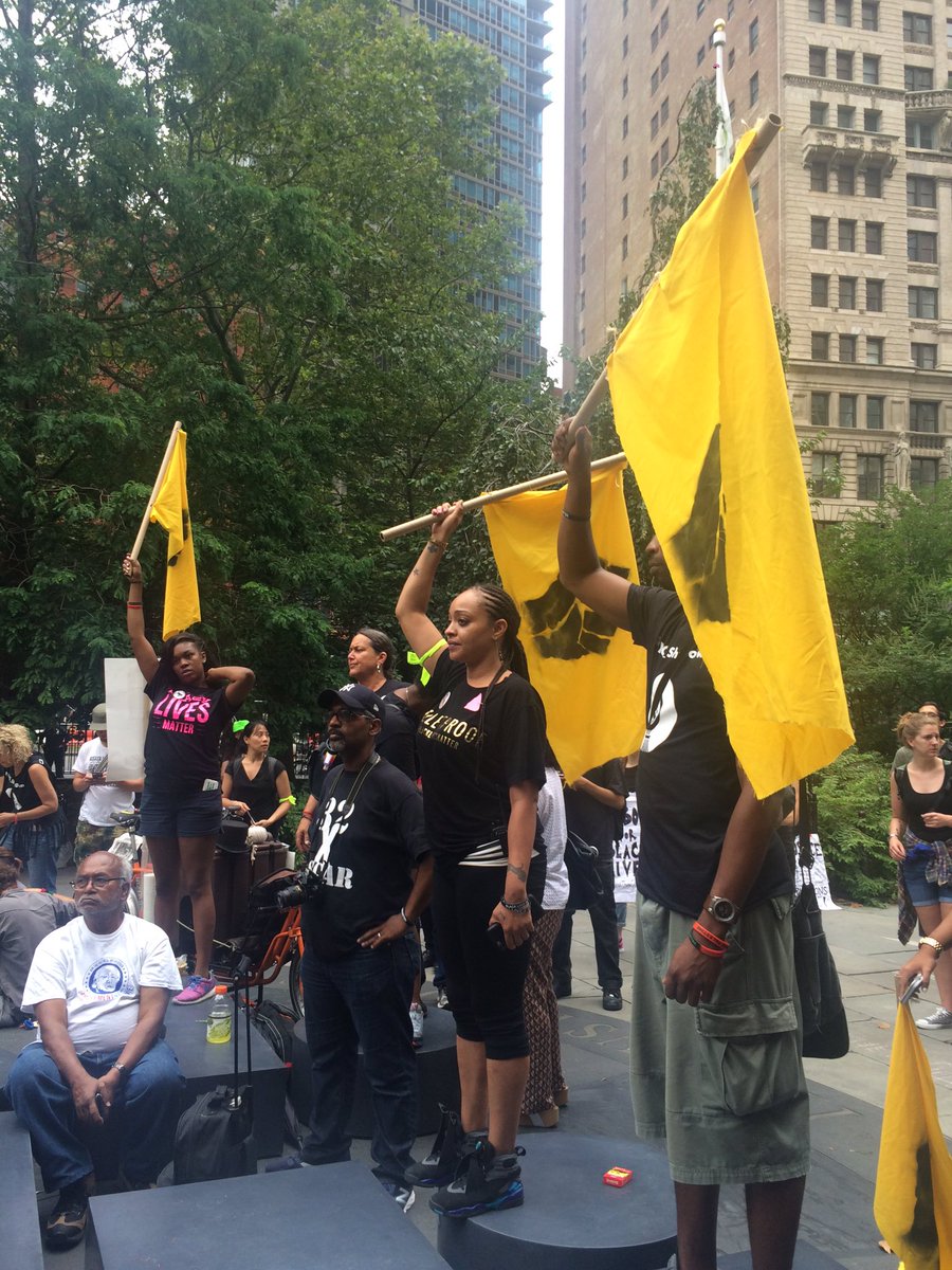 byp100's tweet photo. At 2pm today a woman was shot in the head by the NYPD. The occupation is needed #Shutdowncityhallnyc #sayhername https://t.co/PKaZMSR1yM