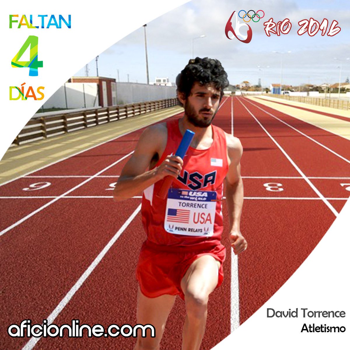 Aficionlinecom's tweet image. #DavidTorrence, el atleta que eligió a Perú en #Río2016 ►goo.gl/LPz7hb

#JuegosOlímpicos