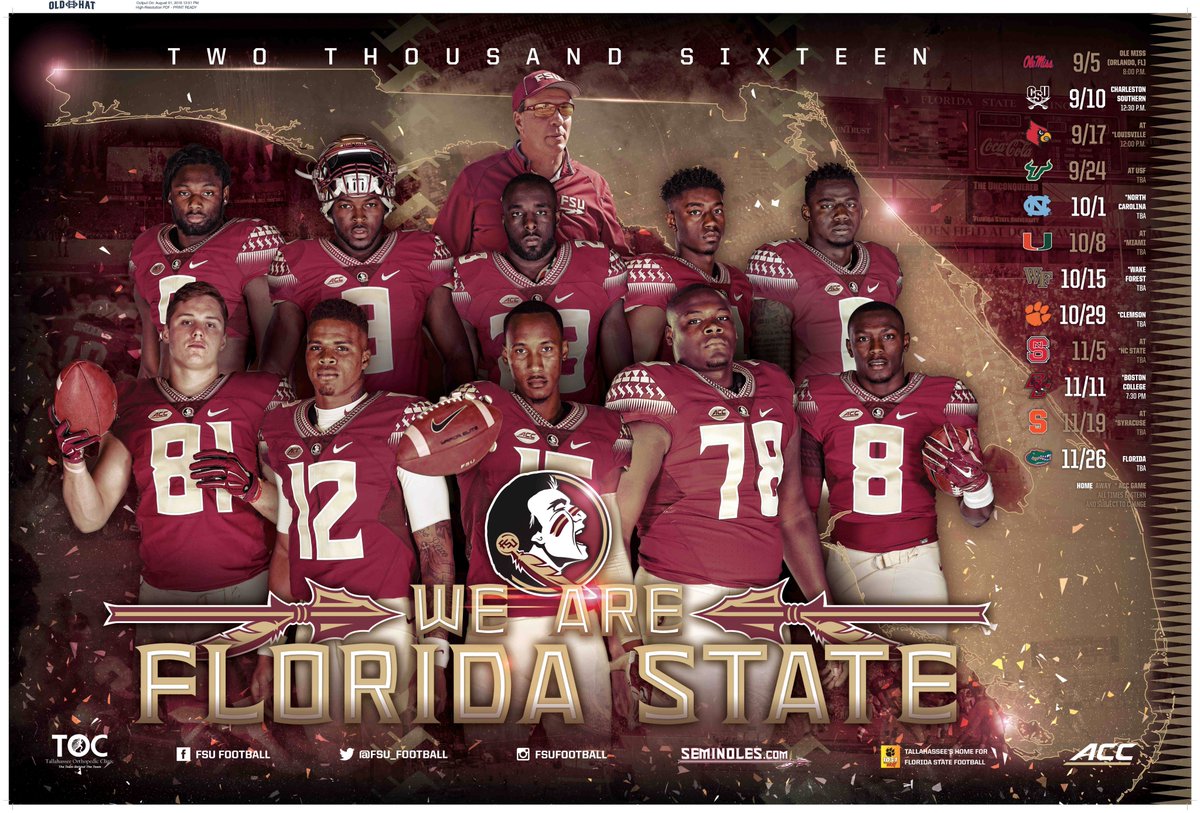 Fsu Football Depth Chart 2017