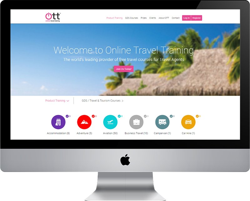 Just launched Online Travel Training's newly updated website! onlinetraveltraining.com/uk