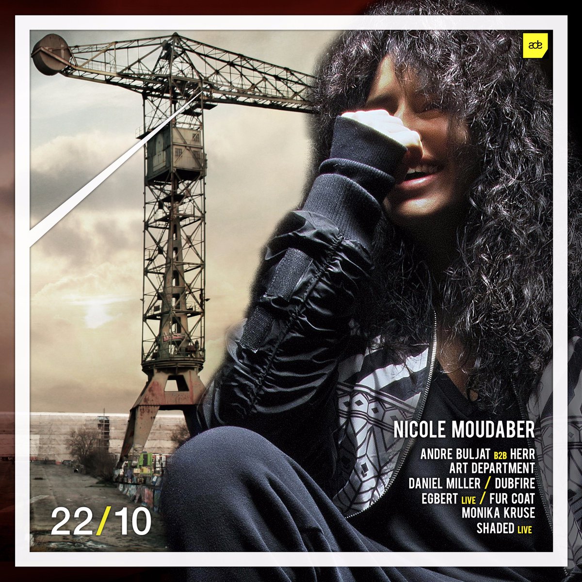 DockyardFSTVL's tweet image. Dockyard welcomes @NicoleMoudaber to our ADE event this year for a very special b2b set with @dubfire &amp;lt;3