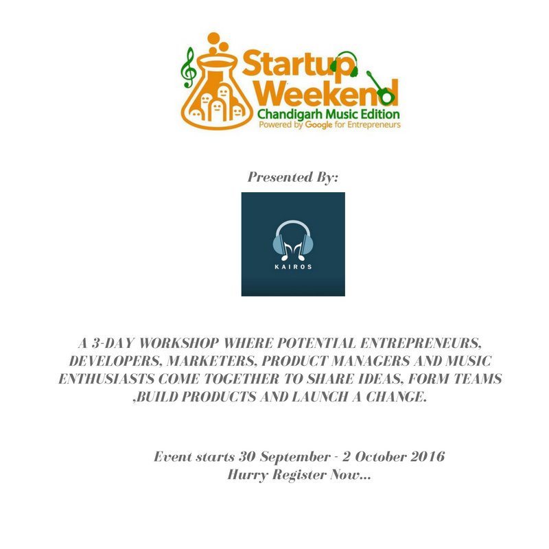 SatrtupWeekend's tweet photo. Workshop where potential #entrepreneurs #developers #marketers, #productmanagers and #musicenthuslasts come together https://t.co/nt8yL0jlg5