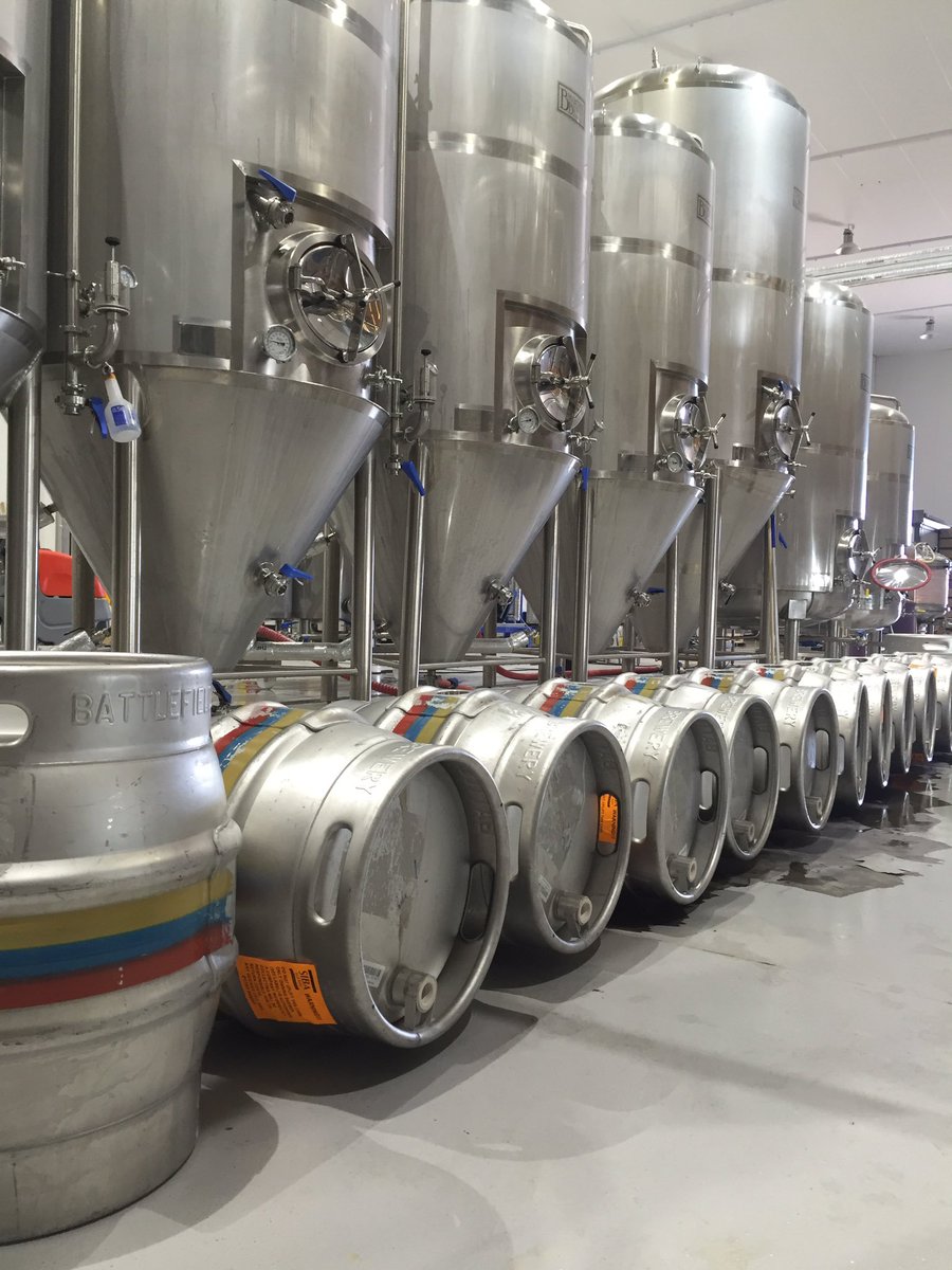 battlefieldchat's tweet image. Our Casks ready to be filled this afternoon! #1066