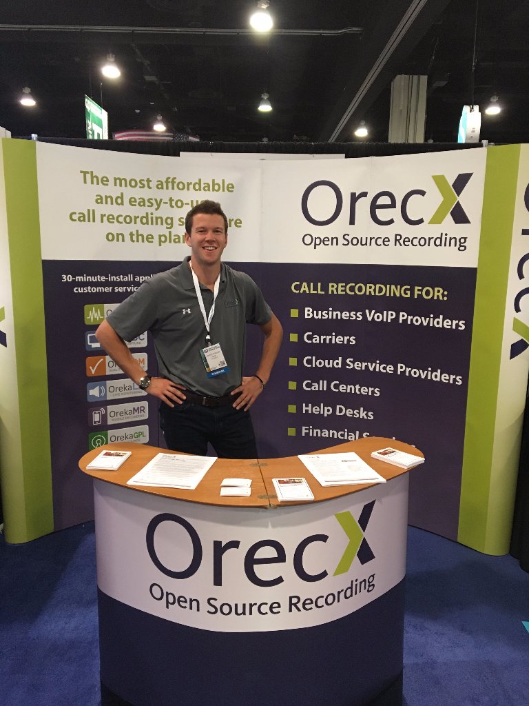 Orecx_Software's tweet image. Come see us at #CPEvolution for a demo of our 30-minute Installation #callrecordingsoftware - We&apos;re at Booth #H50!