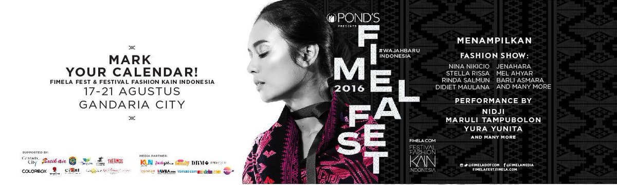 vradiofm's tweet photo. Untuk NIDJIHOLIC jgn lupa hadir di #FIMELAfest2016 17-21 Agustus, akan ada perfomance dari Nidji di @GandariaCity https://t.co/zAMnPZ9ksG