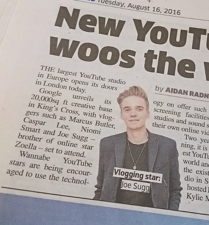 Joe_Sugg's tweet image. ☺️🔫