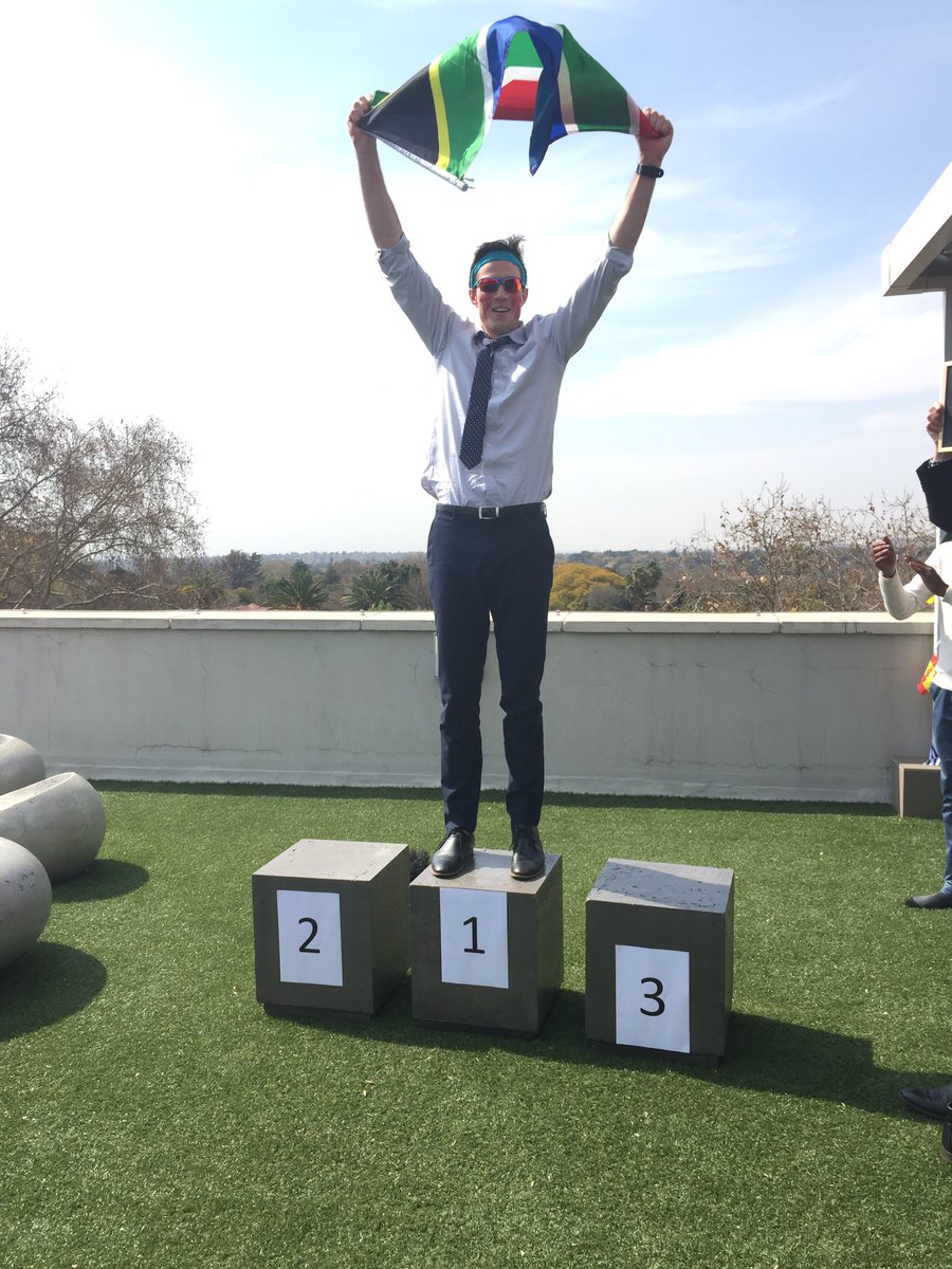 Kasmeer's tweet photo. Our winner of #GoForGold, Michael Brink, with @947 @SamsungMobileSA  and @bsgafrica Go #TeamBSG https://t.co/tJqcutIahE