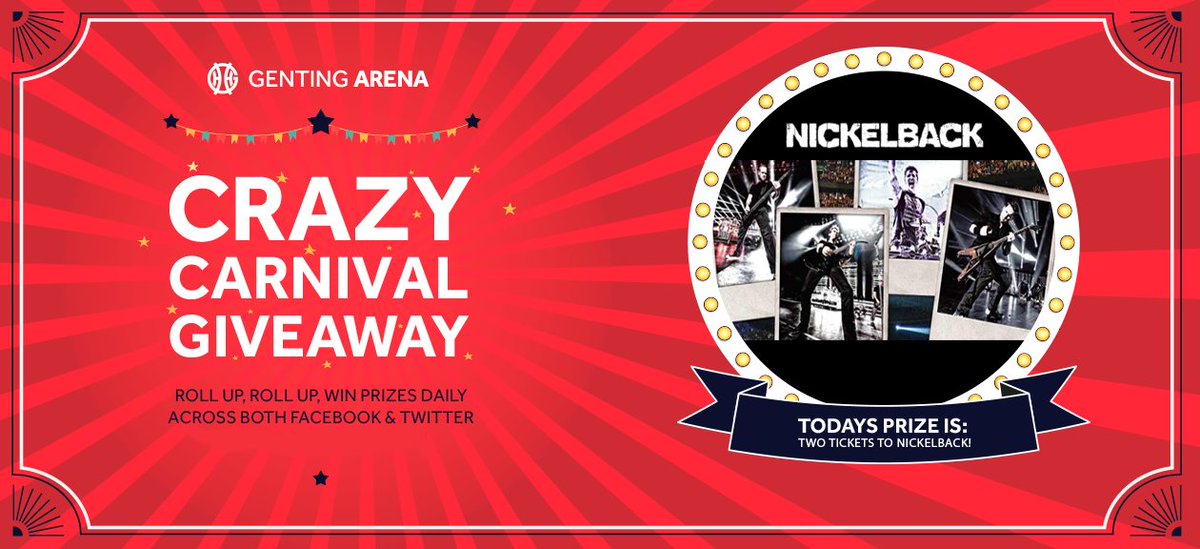 bppulseLIVE's tweet photo. RT &amp; FOLLOW US FOR THE CHANCE TO WIN...

Two tix to see @Nickelback here at our arena! Don't hang about rockstars... https://t.co/XEtRo46I27