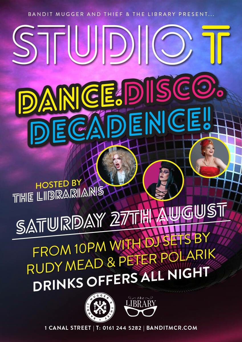 Bandit_MCR's tweet photo. What are you doing over @ManchesterPride Weekend? #manchesterpride #pride2016 #canalst #manchester #gaypride https://t.co/aqb3DtWZ9S