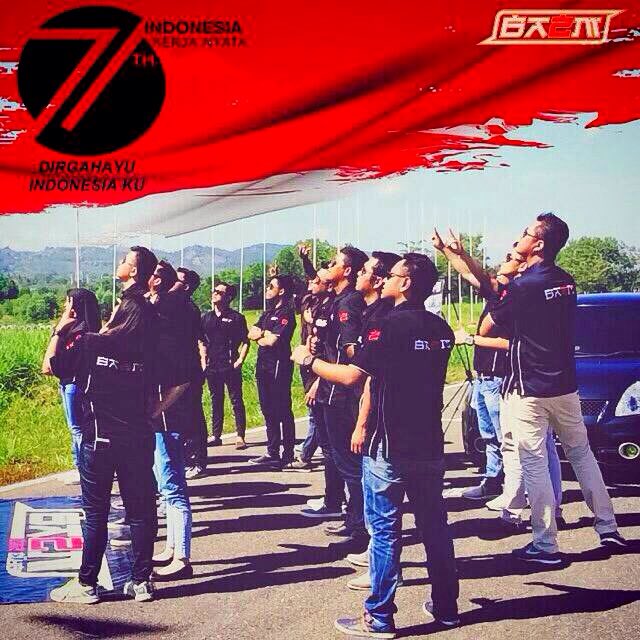 Dirgahayu indonesiaku #71 #ba2mcarclub #11th