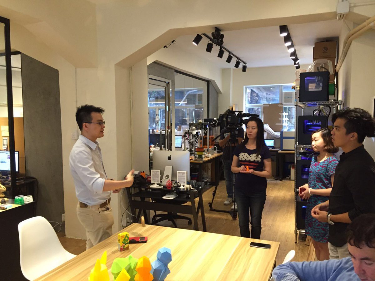 NestIdeas's tweet photo. Why catch Pokémon when you can 3D print your own? #infinitiaccelerator #makerlabhk https://t.co/YmwPXiSyRP