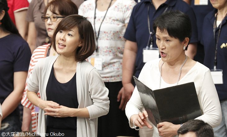 #マーラー リハに#三宅理恵 さん、#藤村実穂子 さん初参加！Soloists #RieMiyake & #MihokoFujimura #Mahler rehearsal w/ #SKO & #FabioLuisi ! #OMF