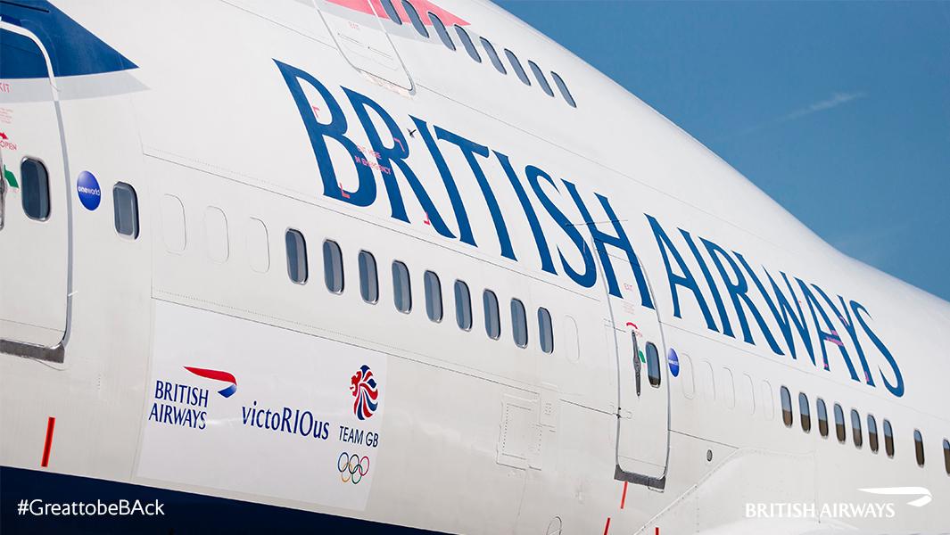 British Airways tweet media