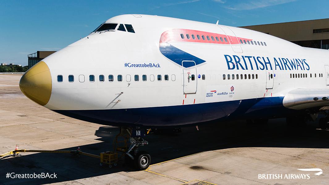 British Airways tweet media