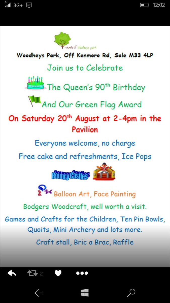 Don't forget - TWO family events this wk @GforceCommunity funday on Thurs &amp; Woodheys Park event on Sat! #broadheath
