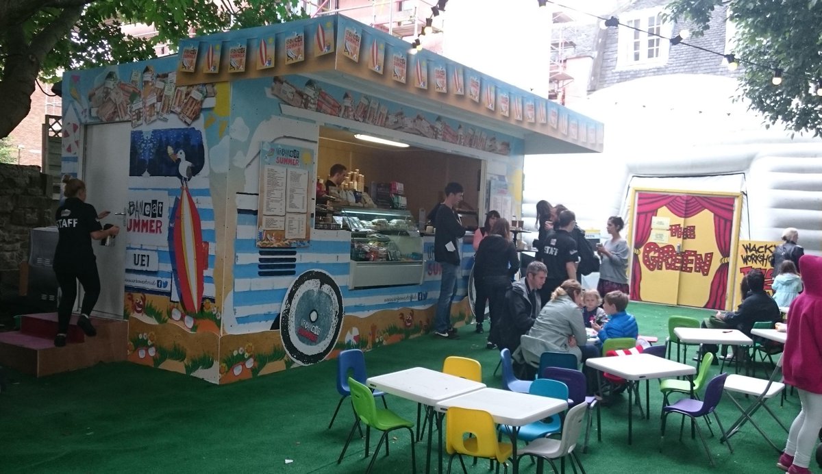 urbaneat's tweet photo. Off to a gig at @ThePleasance for #EdinburghFringe? Do pop along to our camper van for lunchtime goodies :) @eusa https://t.co/ESUGB9EoHO