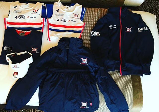 JLRowing's tweet photo. TeamGB looks ready to race in Rotterdam! (Thanks #HenryBrightmore for the pic)! #JLRacing #rowtorotterdam #wininJL https://t.co/43eWQIoiKl
