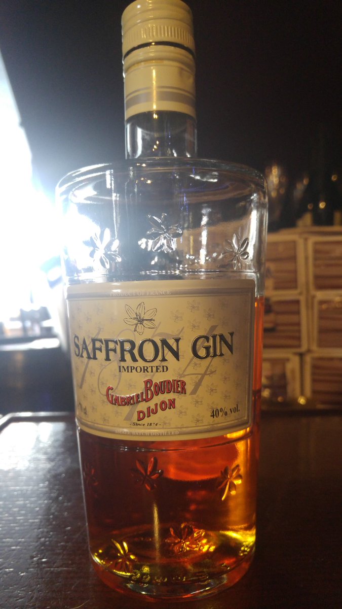 SherlocksBaker's tweet image. 🍸 Gin update 🍸
Gabriel Boudier Dijon
Saffron Gin
