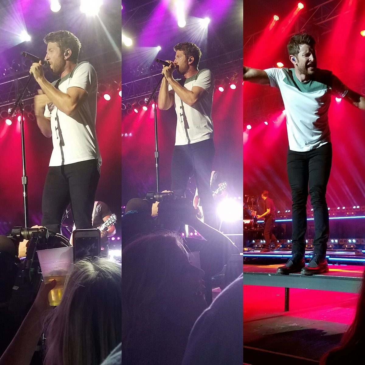 Abs3500's tweet image. #iowastatefair2016 #BrettEldredge