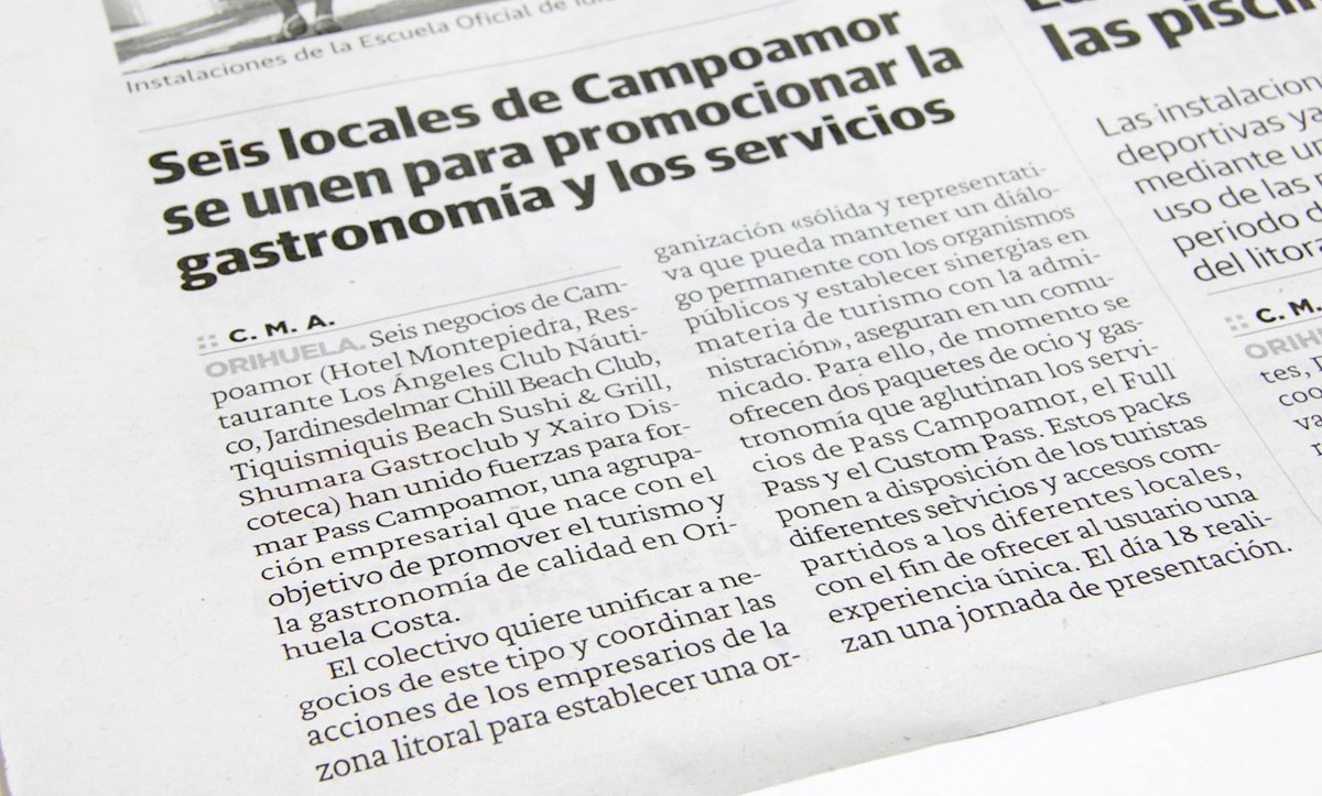 Nos esforzamos cada día por fomentar iniciativas que generen turismo, riqueza y empleo en nuestro territorio.