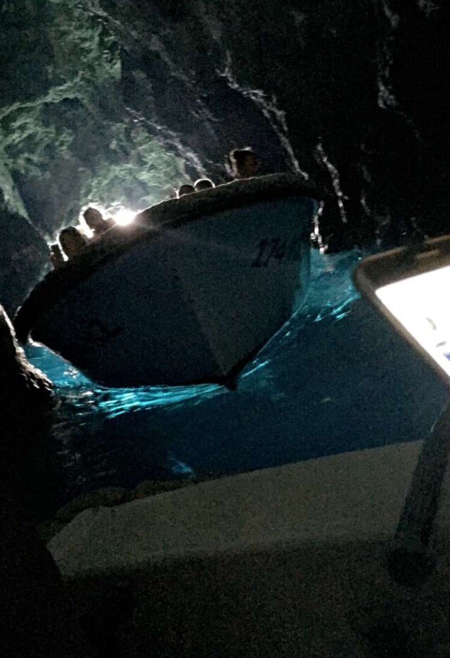 VinyMajic's tweet photo. Blue Cave ❤️ #modraspilja #Bisevo #Croatia https://t.co/cdh72ttP8F
