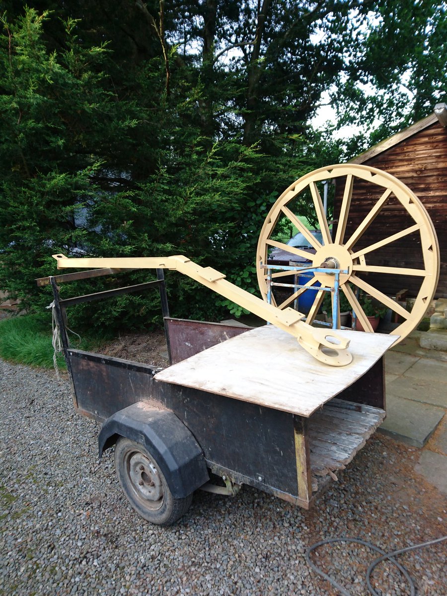 Primer paint applied, four top coats to go.....