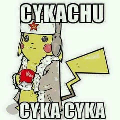 Pikachu you catches russia in Pokémon GO