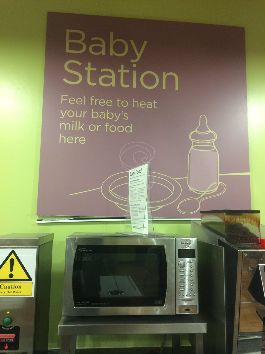 M&S on Twitter "We don't heat baby food or milk for customers because there's a safety risk