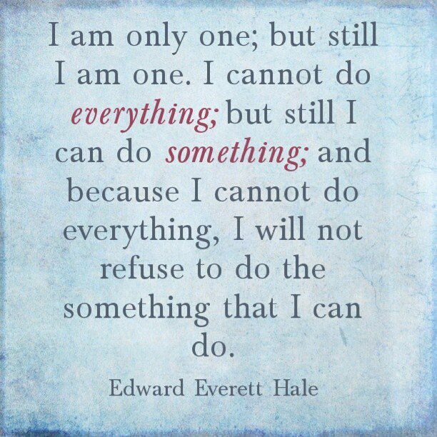 TonyLoyd's tweet image. What is the something that you can do today? #makeadifference #bethechange #impact