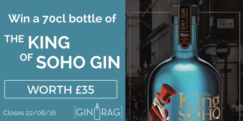 ginraguk's tweet photo. #Competition - #Win a stunning bottle of @TheKingofSoho gin. Simply RT &amp; follow us to enter https://t.co/HBQeIHhHsi https://t.co/guiPZ4KBGw
