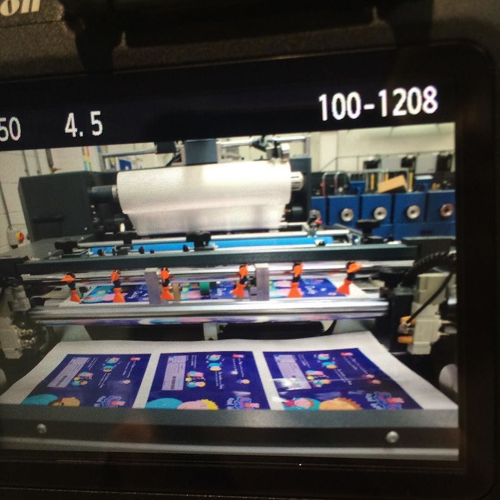 Today we've been at our printers filming a #video to show you all how our #personalised books are made! #sneakpeek …