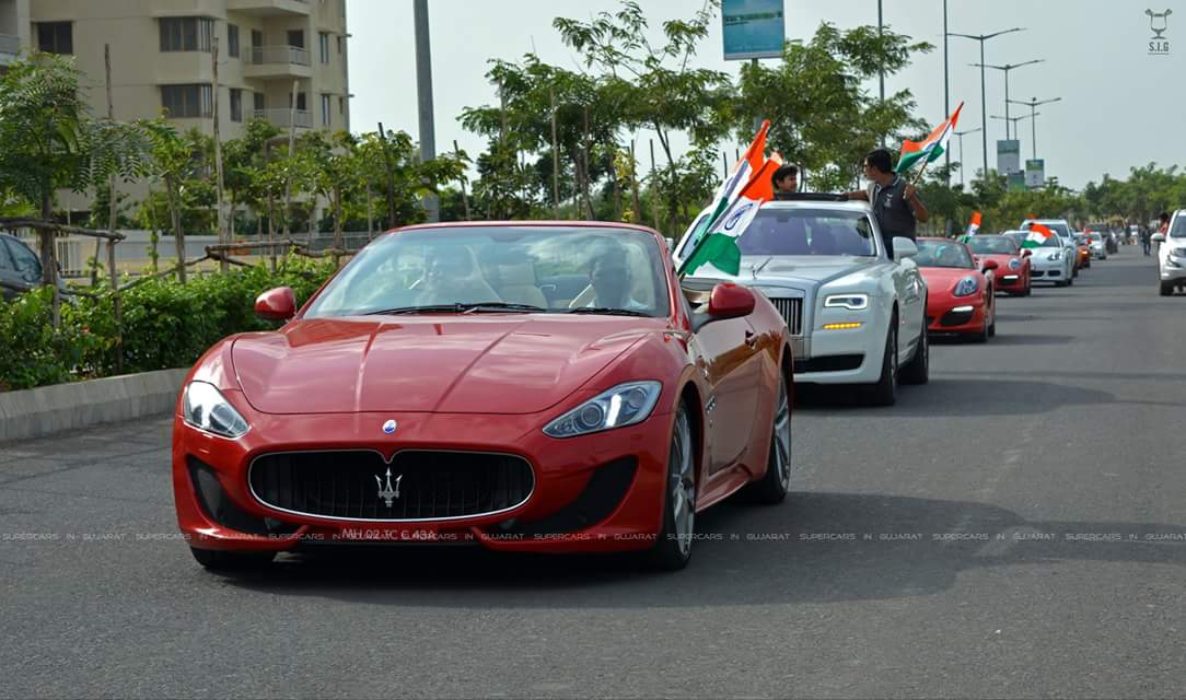 sigautomotive's tweet photo. "We thank #PetalMaserati, @AutobotsVolvo &amp; #RollsRoyceAhmedabad 4 valuable participation 2 support. We're honored." https://t.co/MSvM1yIQEx