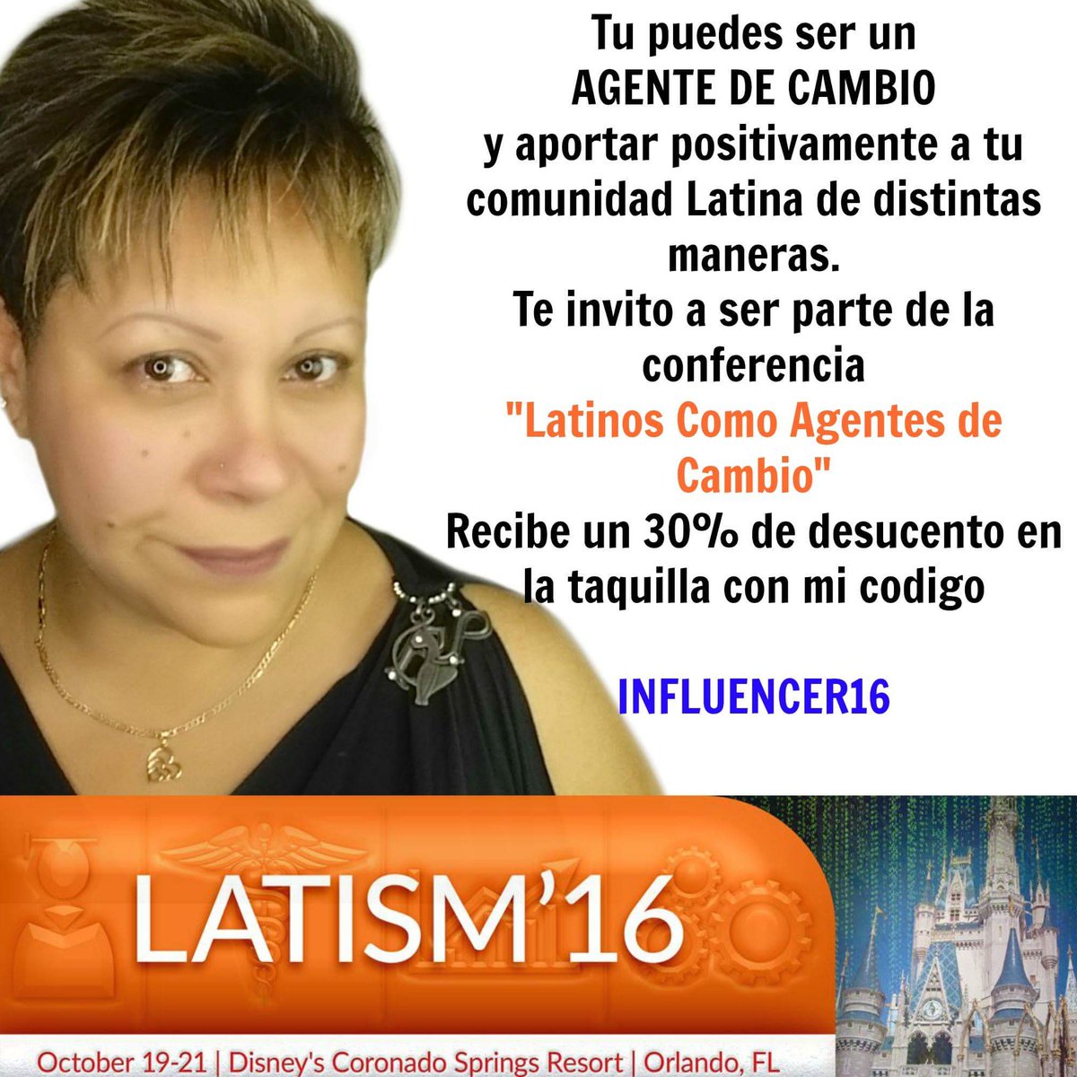 Otros20Pesos's tweet photo. Se un Agente de Cambio. Mi código INFLUENCER16 https://t.co/rWO4QFTbj3
#LATISM16 @LATISM #TopDigitalInfluencer https://t.co/l9EUqgeoWO