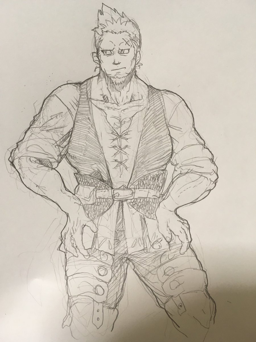 @sq_tale マイギルドの半裸勢に種族デフォの方々の服を着せてみる会 