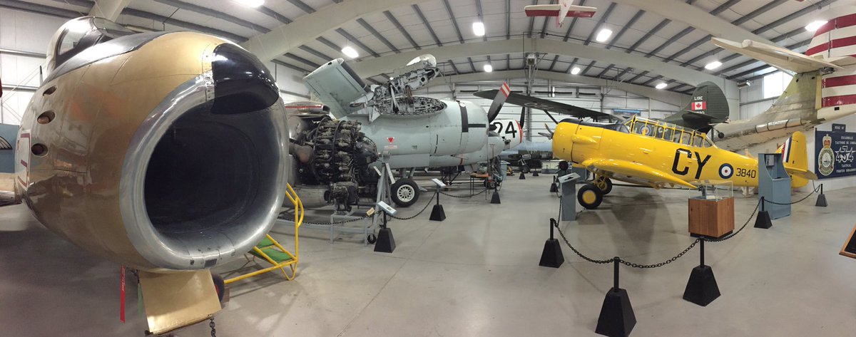 JSadiCBC's tweet image. Check out the Wings and Wheels exhibit free at the Atlantic Canada Aviation Museum