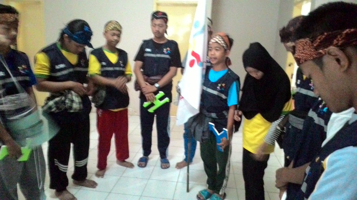 Breafing dan berdoa sblm mlngkah lintas alam <a href="/babakan_madang/">Kec Babakan Madang</a>