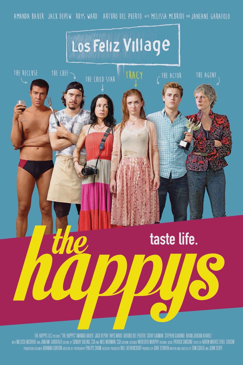 TWDSupportGroup's tweet photo. #TheHappys Official Poster, with our very own #MelissaMcBride! - @TheHappysMovie. #Riiff2016 https://t.co/VtarP0CIn1