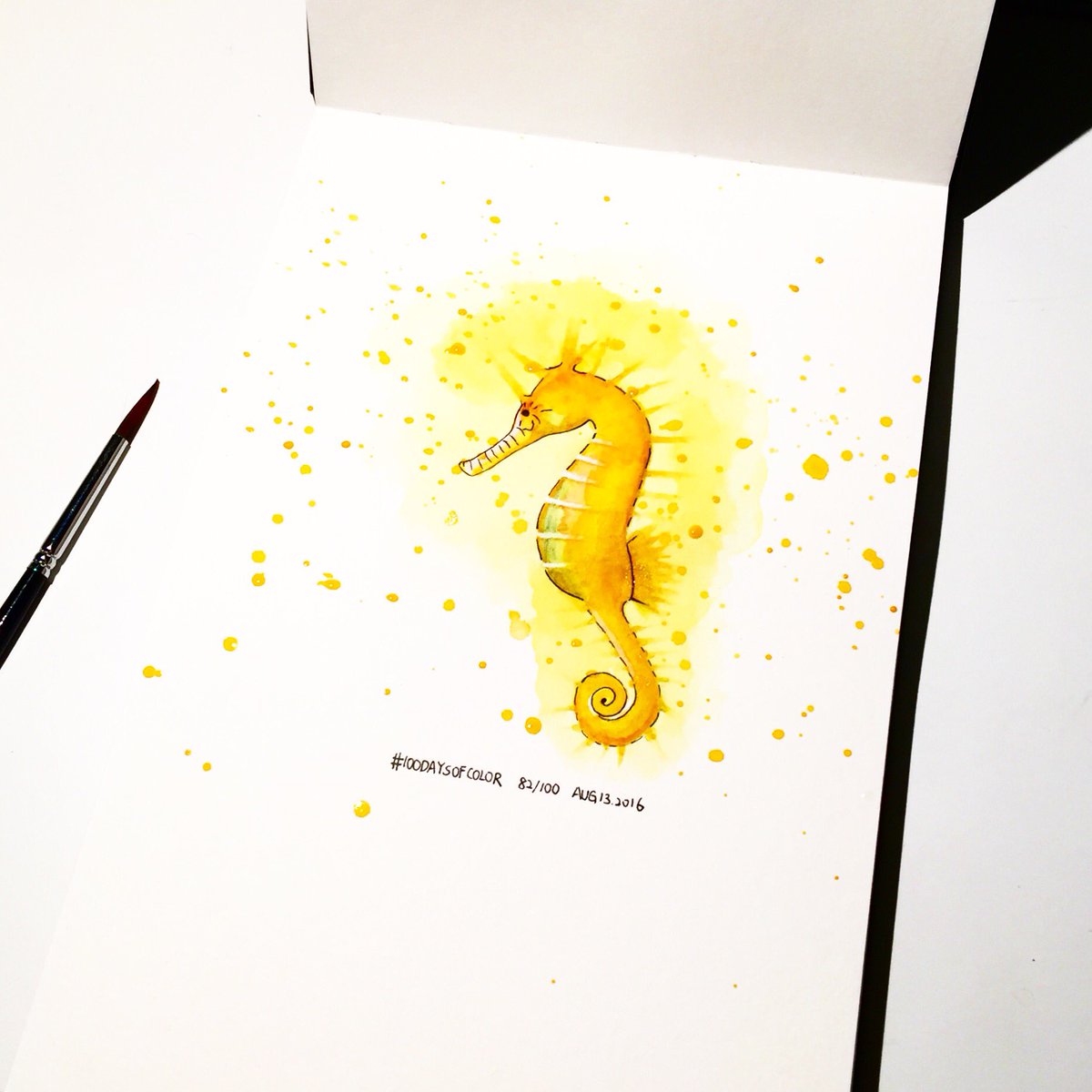 tiantianxu's tweet photo. Seahorse (82/100)
What seems easy turns out to be super hard.
#100daysofcolor #100daysofcolorbytx #the100dayproject https://t.co/OOFLQAQ7ez