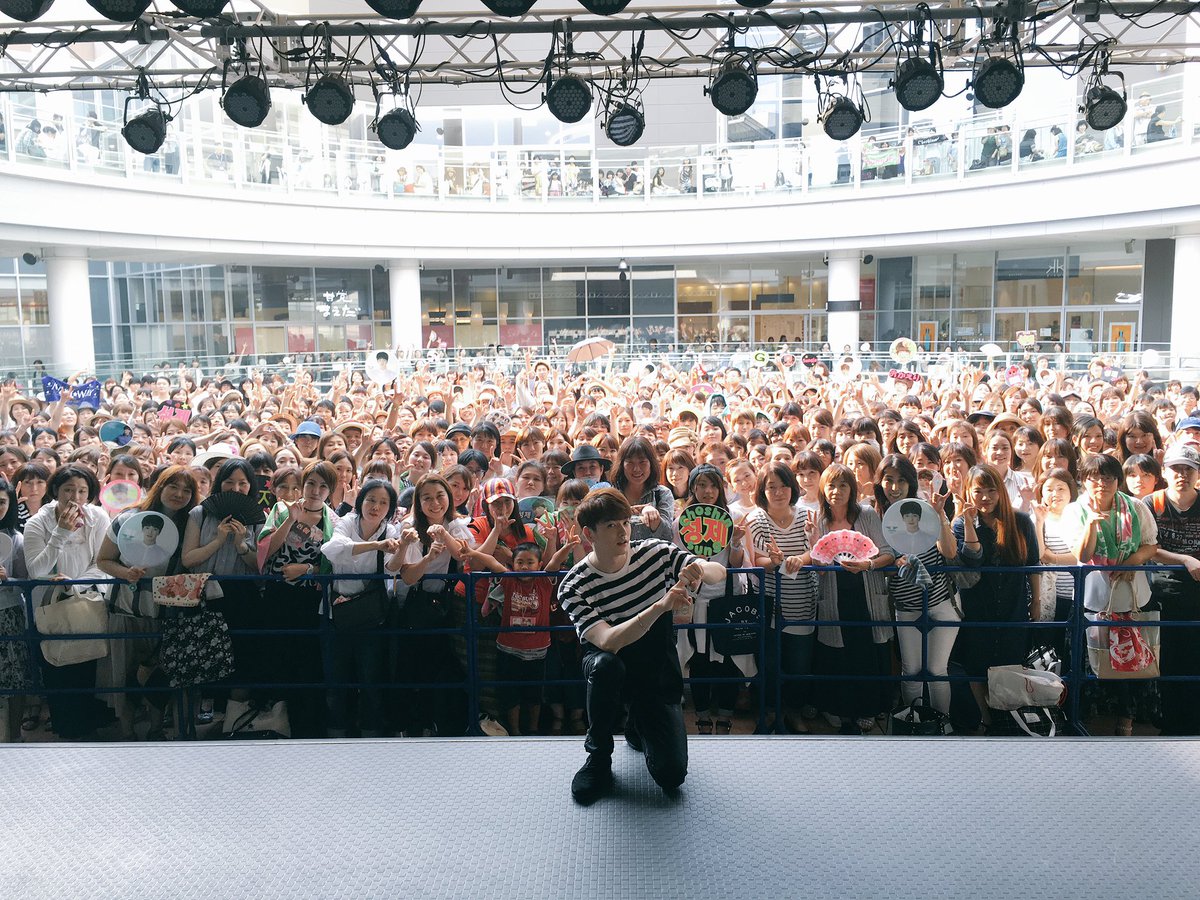 Sj861117sj's tweet photo. 一週間、ありがとうございました。来てくれた皆さんにも、来なかったけどたくさん応援してくれた全国のMWにも、本当に感謝してます！幸せだったよ。また来週！ https://t.co/EzfMkGY8qP