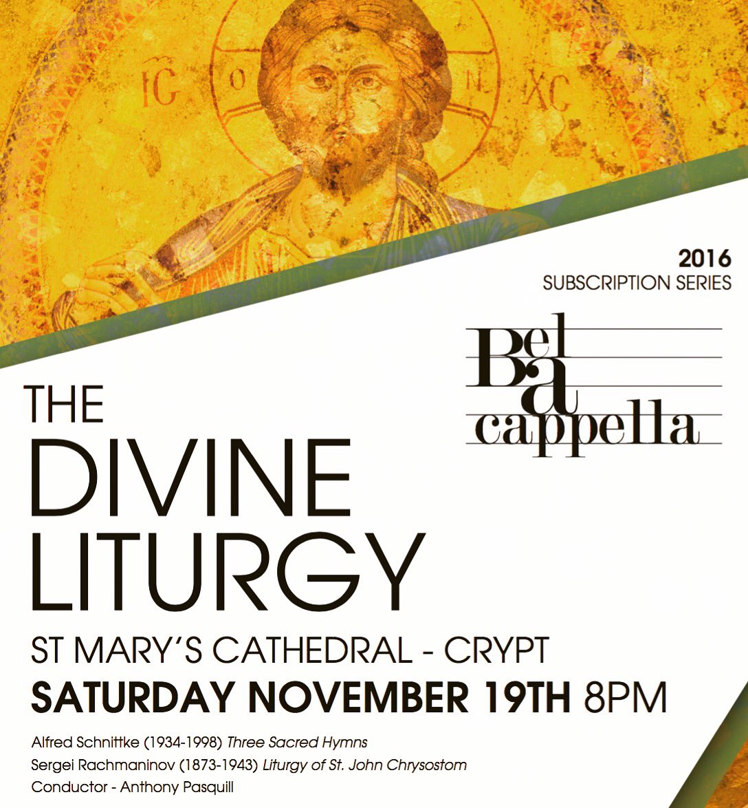belacappella's tweet photo. #nextconcert from #musicaldirector @arpasquill featuring music by #Schnittke and #Rachmaninov https://t.co/hvRlueDMBo