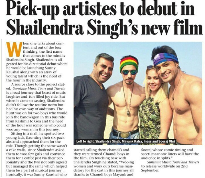 Article in @MumbaiMirror 
Charming Artists would have been good too ;)
Thank you <a href="/ShailendraS7/">Shailendra Singh</a> ..u r a Rockstar!!
