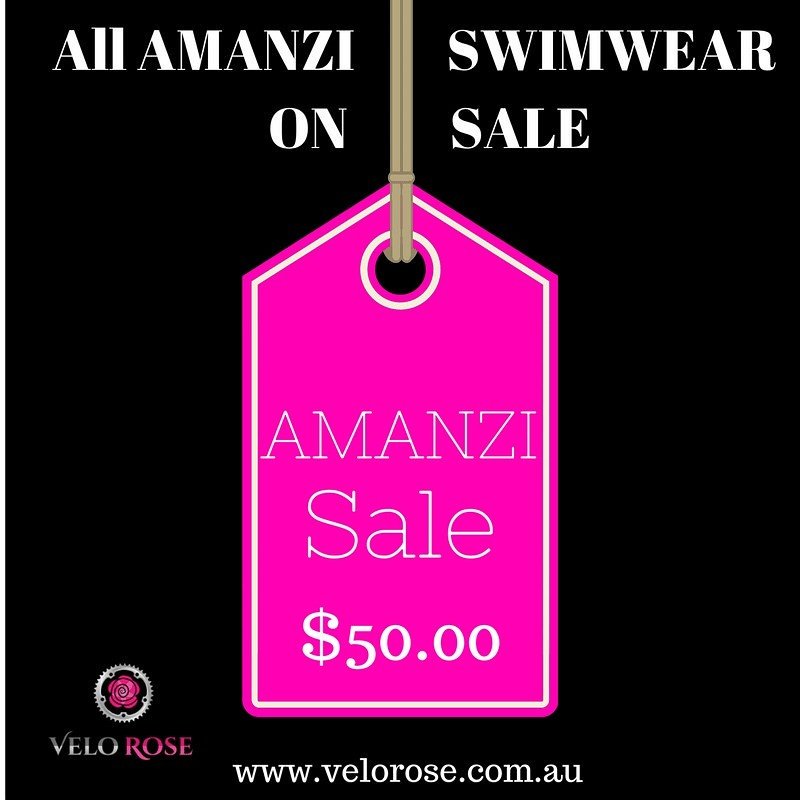 Velo_Rose's tweet photo. All our Amanzi swimwear has been reduced to $50.  Tri season training is starting up,  so grab a bargin. https://t.co/kuzdwgs52g