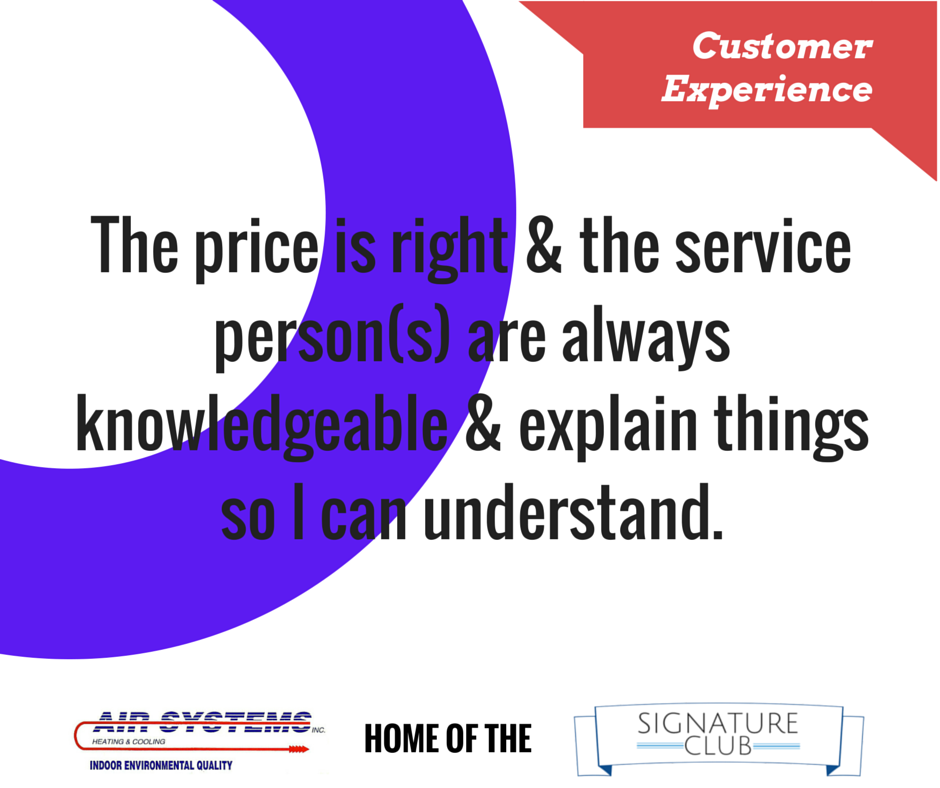 ASIHVAC's tweet photo. The price is right &amp; the service person(s) are always knowledgeable &amp; explain things
so I can understand. #hvac https://t.co/1qbmCtMrgE