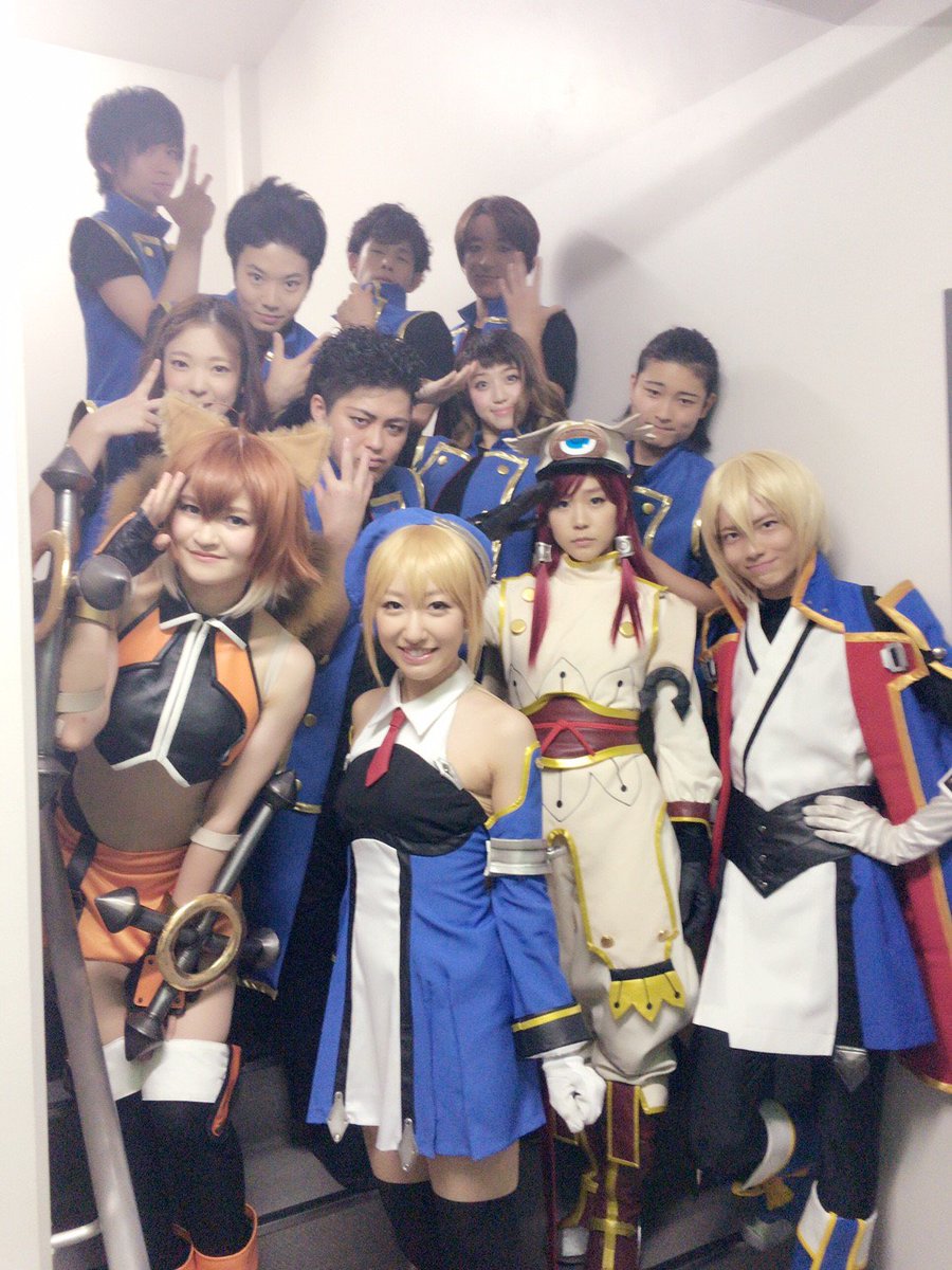 Tatsu151515's tweet photo. 『LIVE ACT「BLAZBLUE」』無事に終えました💡

皆様本当にありがとうございました✨
繰返しですが、おかげさまで本当に楽しくやらせていただきました😣✨

またぜひ応援よろしくお願いします✨
チーム統制機構と🌠
#bbst https://t.co/eoGhu6KJiH