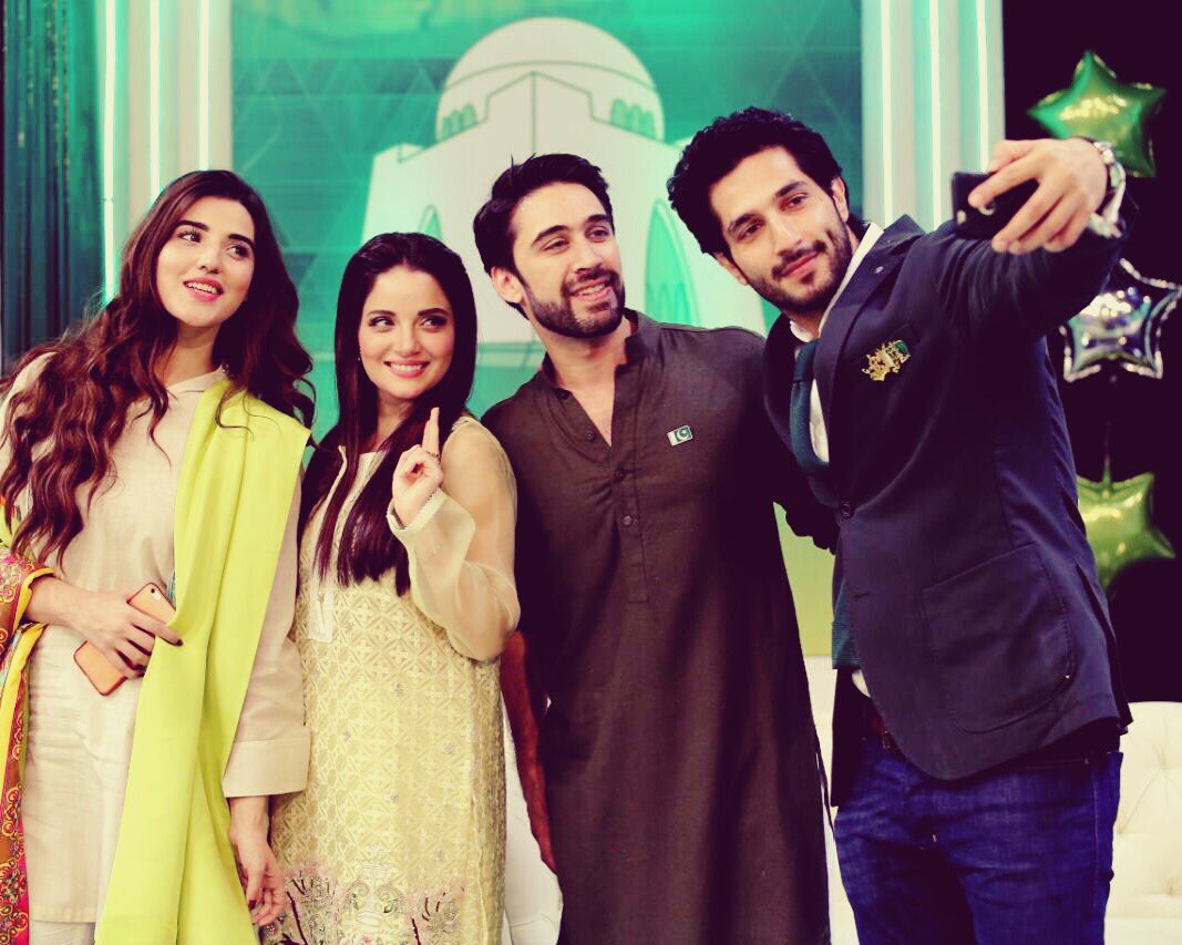 Promotion game strong. Selfie game stronger! #TeamJanaan #Janaan #Selfie