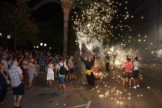 Servicios de Protección Civil en las fiestas de Paiporta
