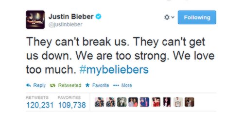 bieberinmyybed's tweet photo. Hey justin, do you still remember us? we were there with you for 7 years... #RipBelieberS https://t.co/VYYrtkuEoR
