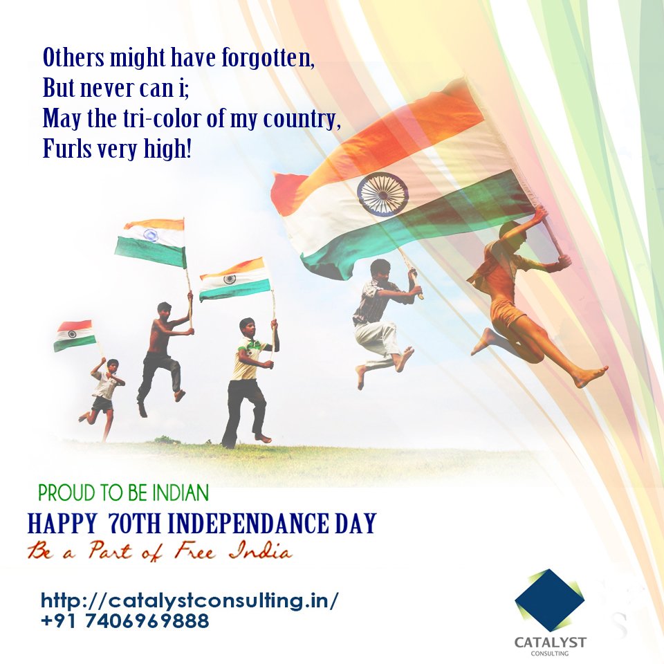catalystconslt's tweet photo. CATALYST CONSULTING
https://t.co/xZzaijUUx0
#Independenceday #Nationalfestival #Catalystconsulting https://t.co/NUb1QJvsVF