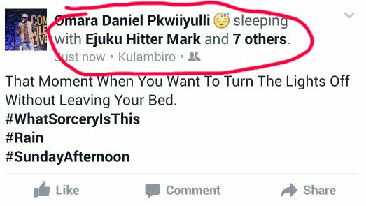 OmaraDanielol's tweet photo. I Am Not Sleeping With Any Or All Of These People.
#DamnYouFaceBook
@owinymyko @missdeedan @MCorrazon @rudende https://t.co/iqvndCvdXe