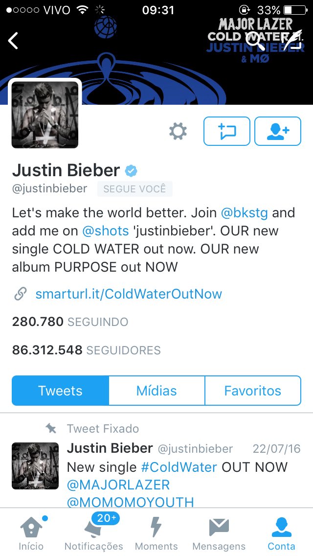 tiagoooaraujo's tweet photo. Desculpa @justinbieber não sigo gente falsa  #RIPBeliebers https://t.co/edSIdCRC7V